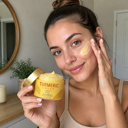 Turmeric Face Cream – Nourishing Moisture For Smooth Radiant-Looking Skin