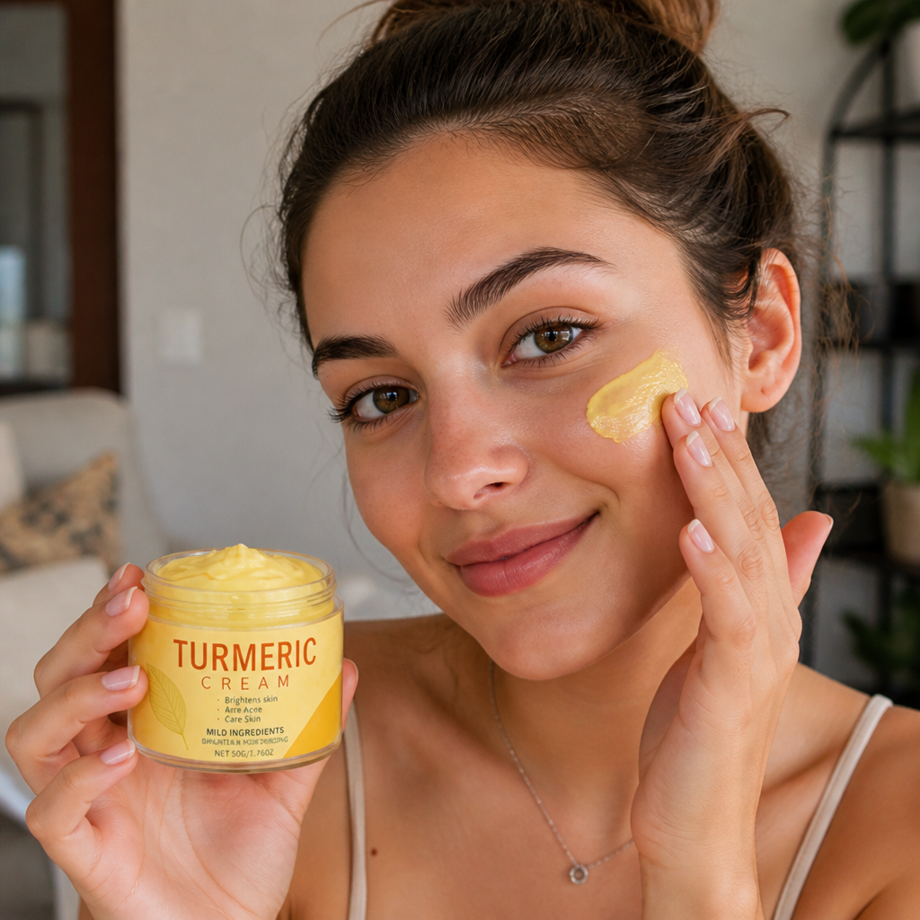Turmeric Face Cream – Nourishing Moisture For Smooth Radiant-Looking Skin