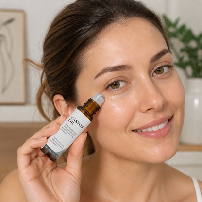 Hydrating Eye Serum Roller with Vitamin E for Smooth, Refreshed Skin