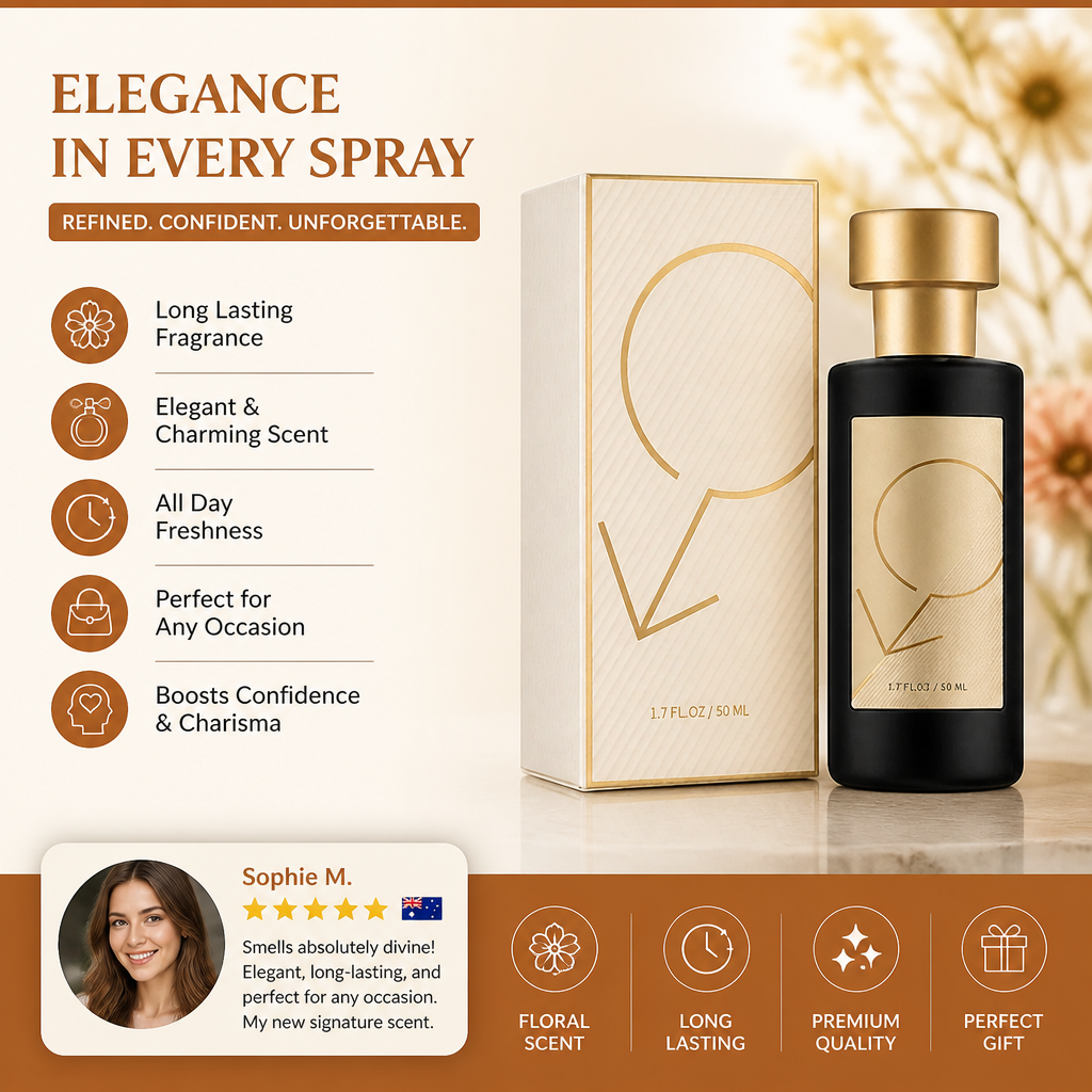 Luxury Floral Woody Perfume – Elegant Long-Lasting Scent Experience