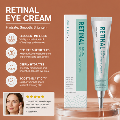 Retinal & Retinol Eye Cream – Hydrating Care for Smoother-Looking Eyes