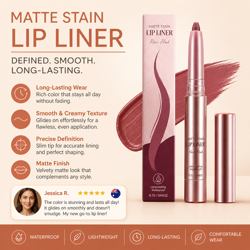 Tinted Lip Liner Pen – Smooth, Defined Color That Lasts