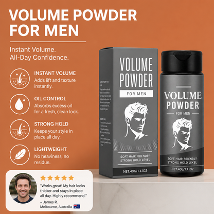 Oil Absorbing Hair Powder – Lightweight Formula For Fresh Voluminous Hair