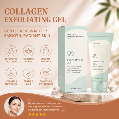 Collagen Exfoliating Gel – Gentle Renewal for Smooth, Radiant Skin
