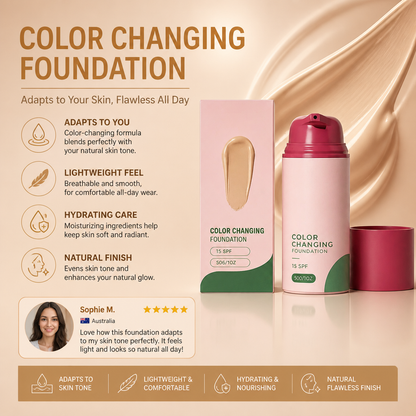 Adaptive Liquid Foundation – Lightweight Coverage With Natural Finish