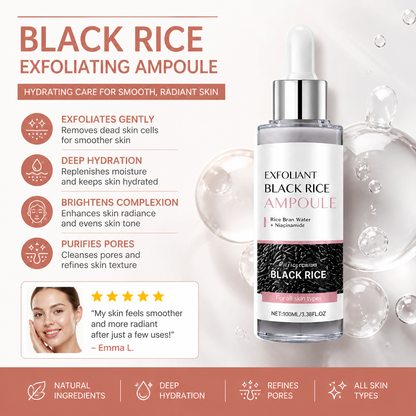 Black Rice Exfoliating Ampoule – Hydrating Care for Smooth, Radiant Skin