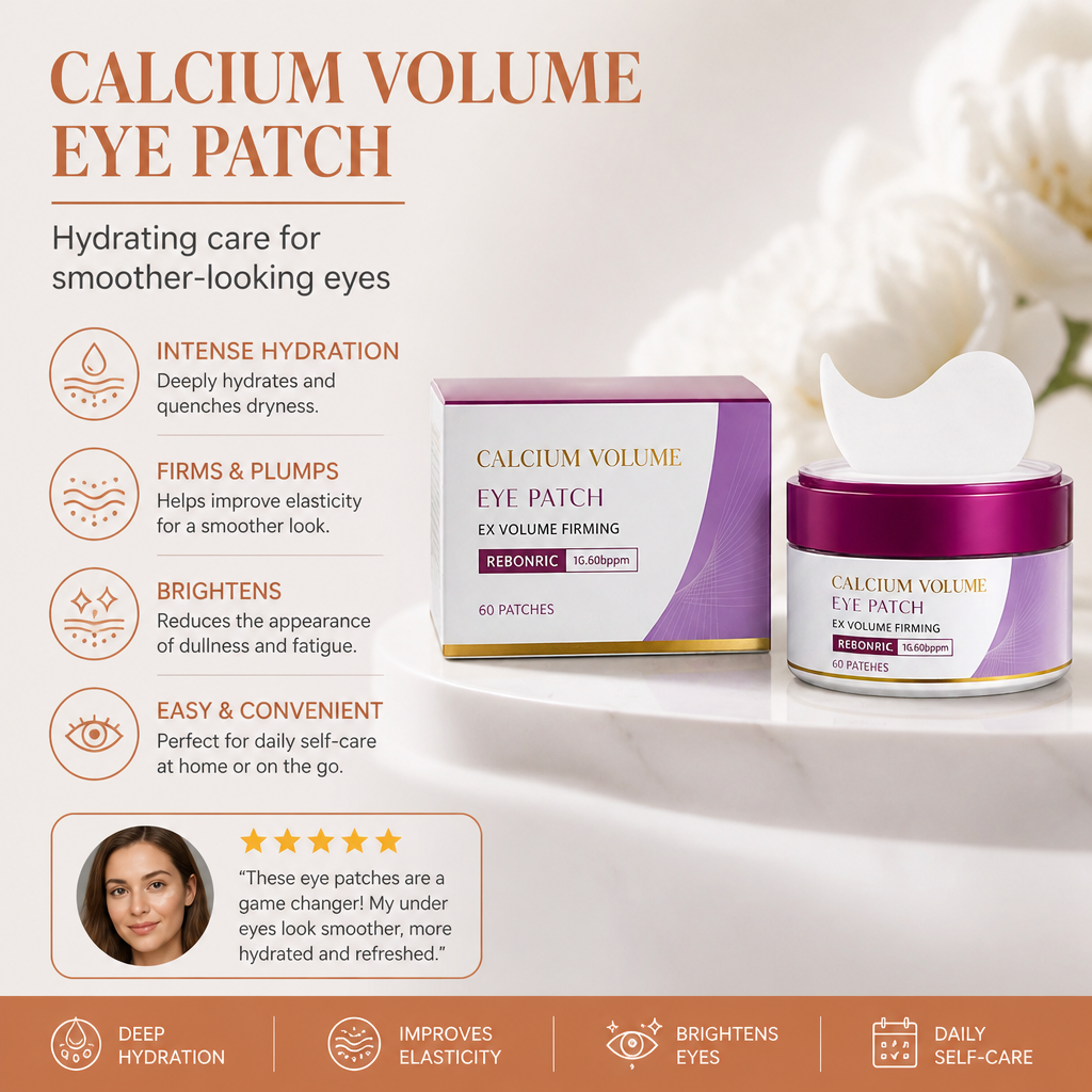 Hydrogel Collagen Eye Patches – Hydrating Care for Smoother-Looking Eyes