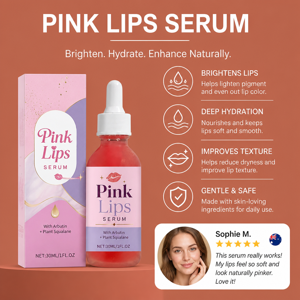 Brightening Lip Serum – Deep Hydration for Soft, Smooth Lips