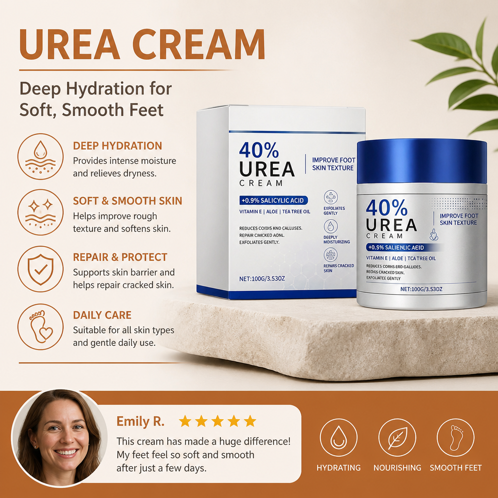 Urea Foot Repair Cream – Deep Hydration for Soft, Smooth Feet