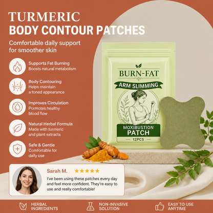 Turmeric Body Contour Patches – Comfortable Daily Support for Smoother Skin