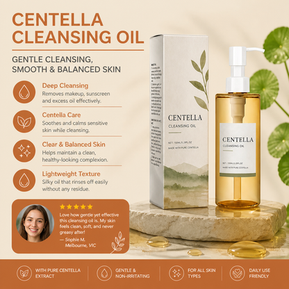 Centella Cleansing Oil – Gentle Makeup Removal For Smooth Skin