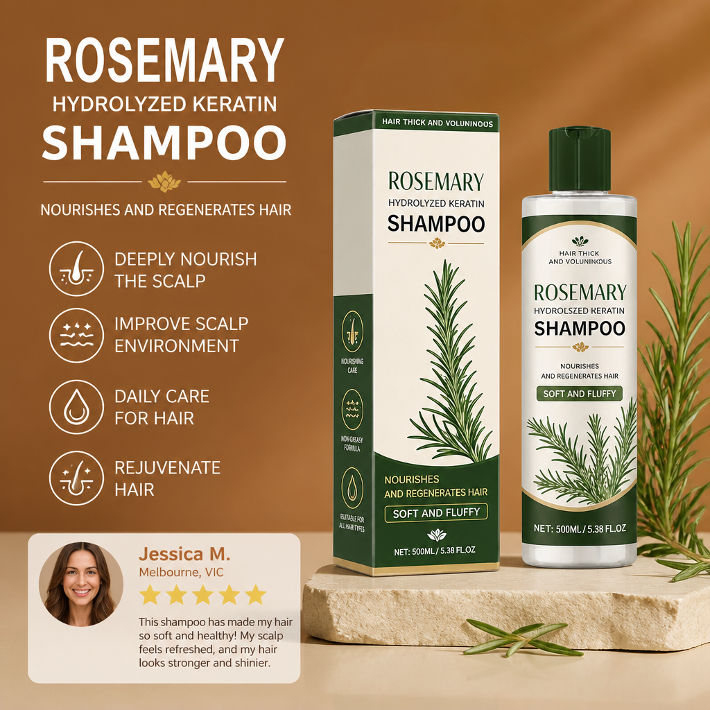 Rosemary Keratin Hair Mask – Nourishing Repair Care For Smooth Hair
