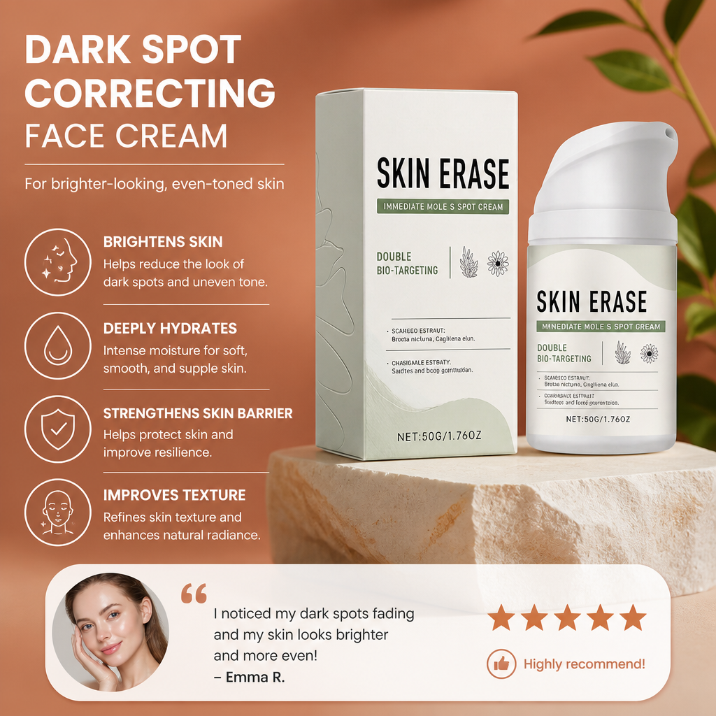 Dark Spot Correcting Face Cream – Hydrating Formula for Brighter-Looking Skin