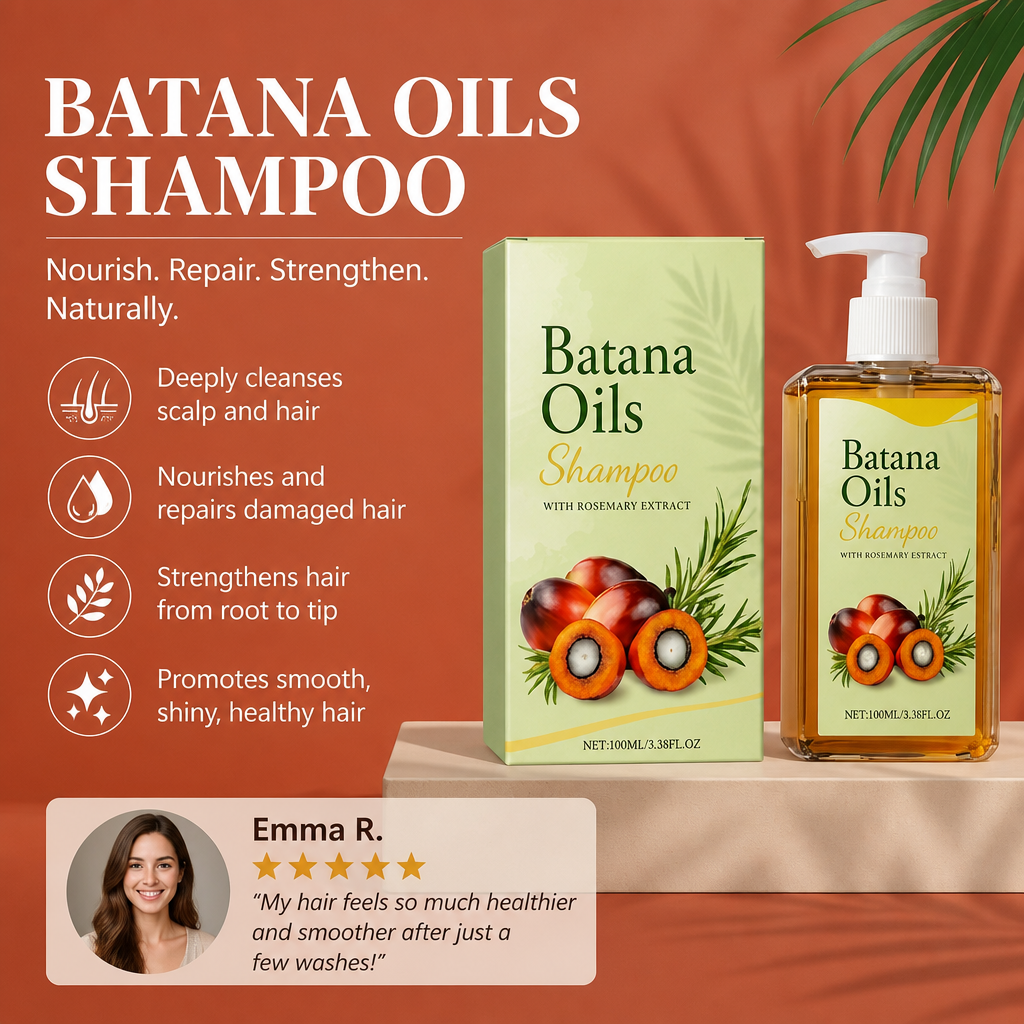 Rosemary Deep Cleansing Shampoo – Nourishing Formula For Smooth Hair