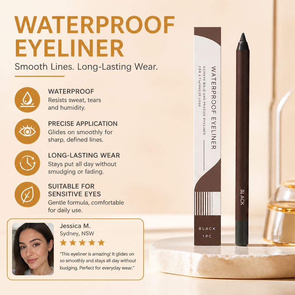 Waterproof Precision Eyeliner Pen – Smooth Lines With Long-Lasting Wear