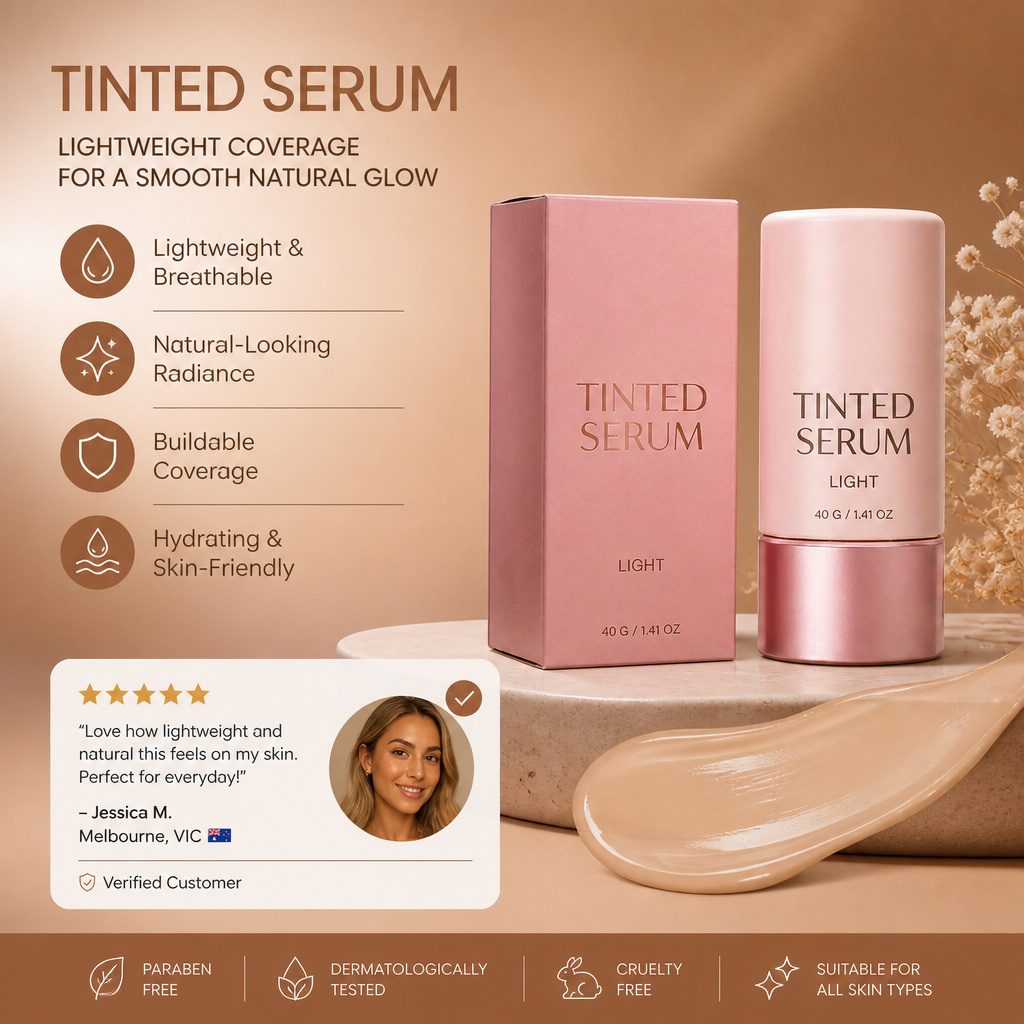 Tinted Serum – Lightweight Coverage For A Smooth Natural Glow