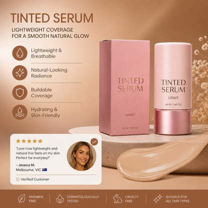 Tinted Serum – Lightweight Coverage For A Smooth Natural Glow