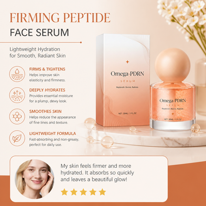 Firming Peptide Face Serum – Lightweight Hydration for Smooth, Radiant Skin