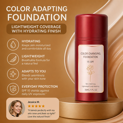 Color Adapting Foundation – Lightweight Coverage With Hydrating Finish