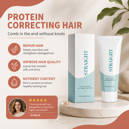 Protein Hair Smoothing Treatment – Nourishing Formula For Silky Hair