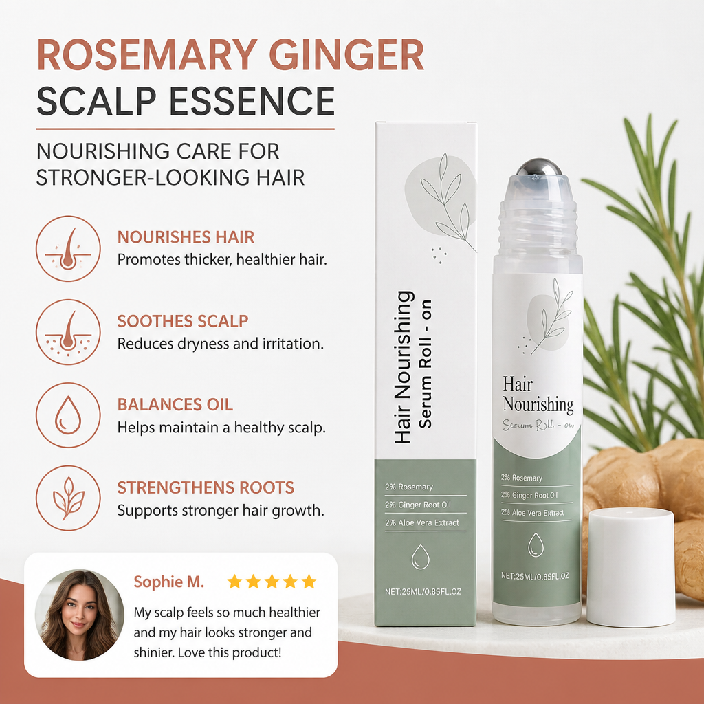 Rosemary Ginger Scalp Essence – Nourishing Care For Stronger-Looking Hair