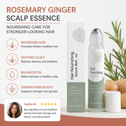 Rosemary Ginger Scalp Essence – Nourishing Care For Stronger-Looking Hair