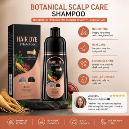 Botanical Scalp Care Shampoo – Nourishing Formula For Smooth, Healthy-Looking Hair