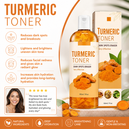 Turmeric Toner – Refreshes Skin for a Brighter, More Even-Looking Complexion