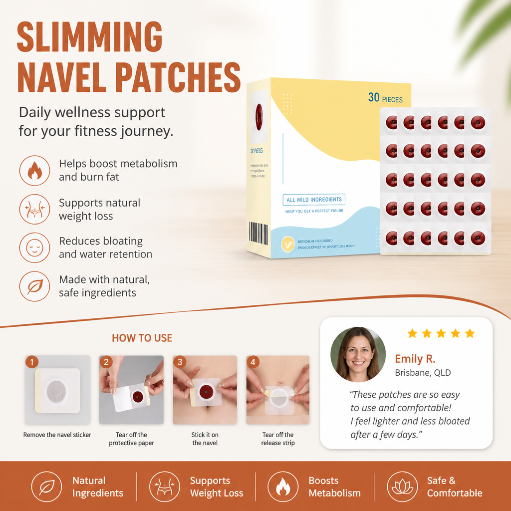 Slimming Navel Patches – Comfortable Daily Wear for Wellness Support