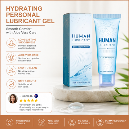 Hydrating Personal Lubricant Gel – Smooth Comfort With Aloe Vera Care