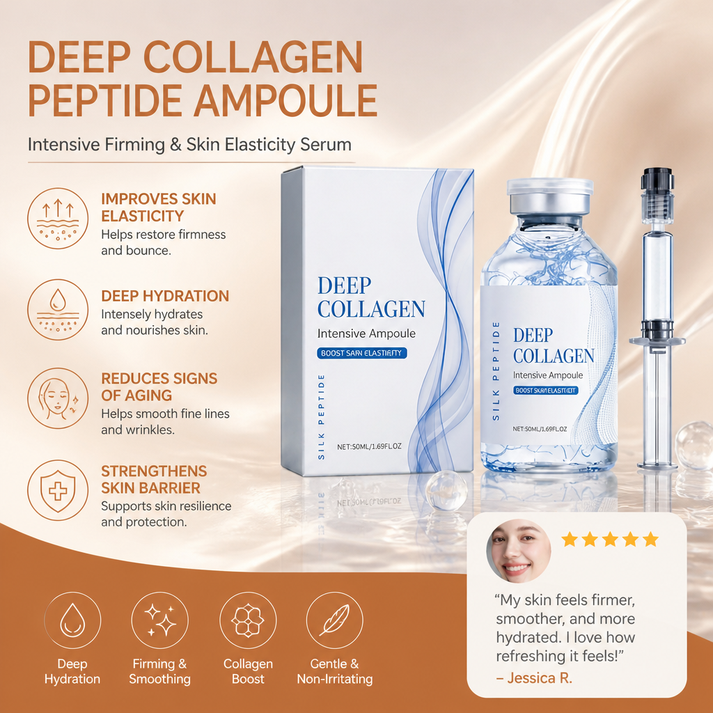 Deep Collagen Peptide Ampoule – Intensive Firming & Skin Elasticity Serum