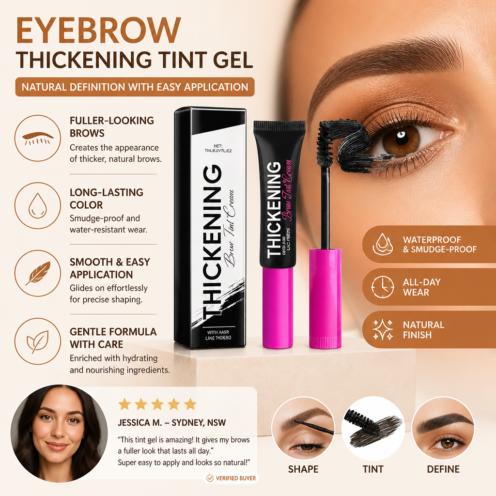 Eyebrow Thickening Tint Gel – Natural Definition With Easy Application