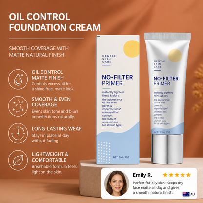 Oil Control Foundation Cream – Smooth Coverage With Matte Natural Finish