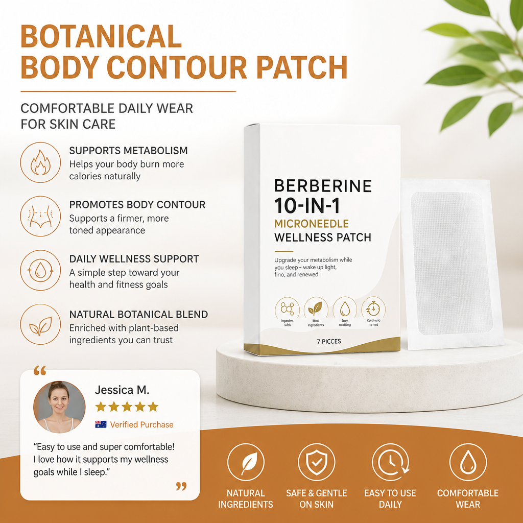Botanical Body Contour Patch – Comfortable Daily Wear for Skin Care