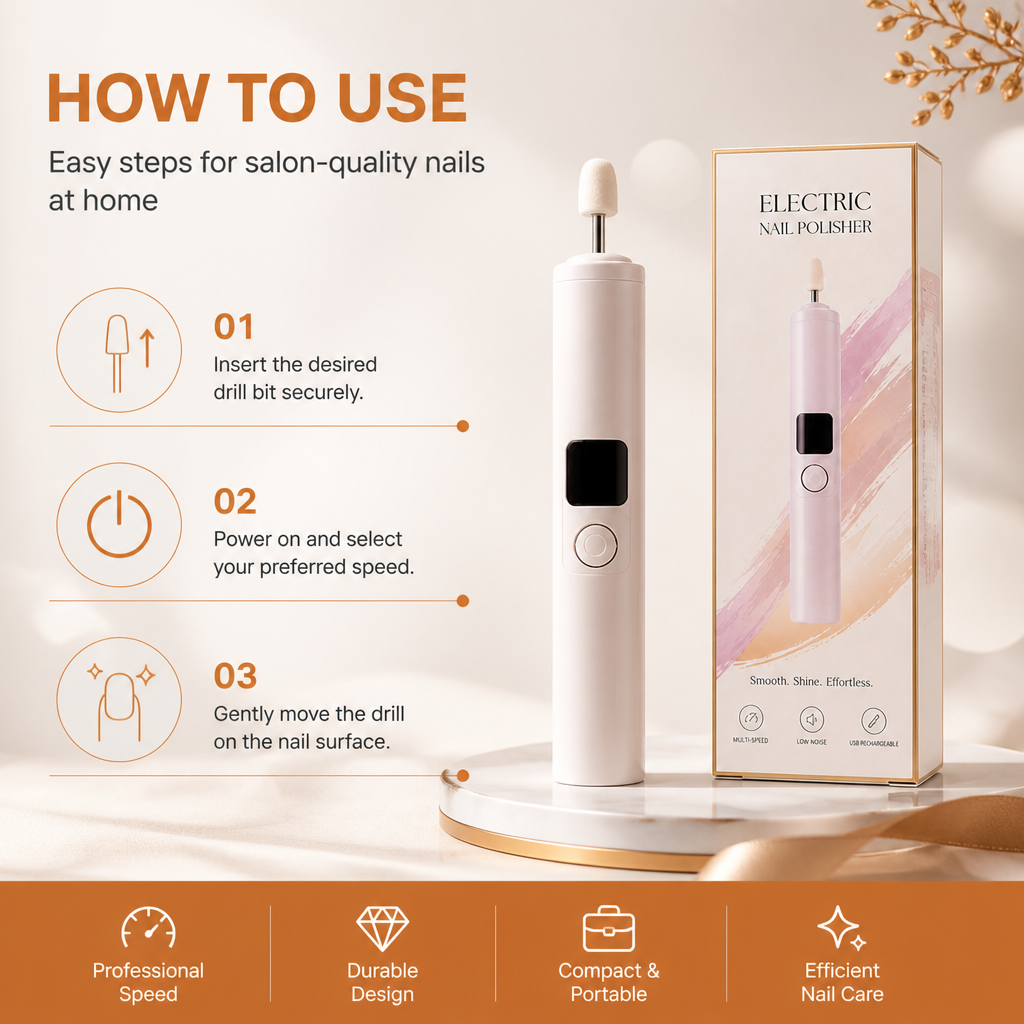 Professional Electric Nail Drill Set
