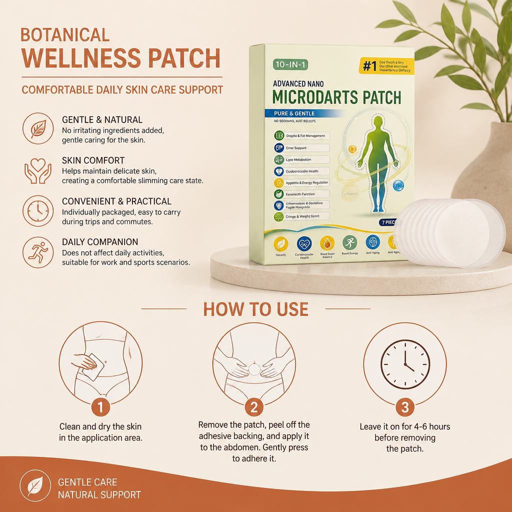 Botanical Wellness Patch – Comfortable Daily Skin Care Support