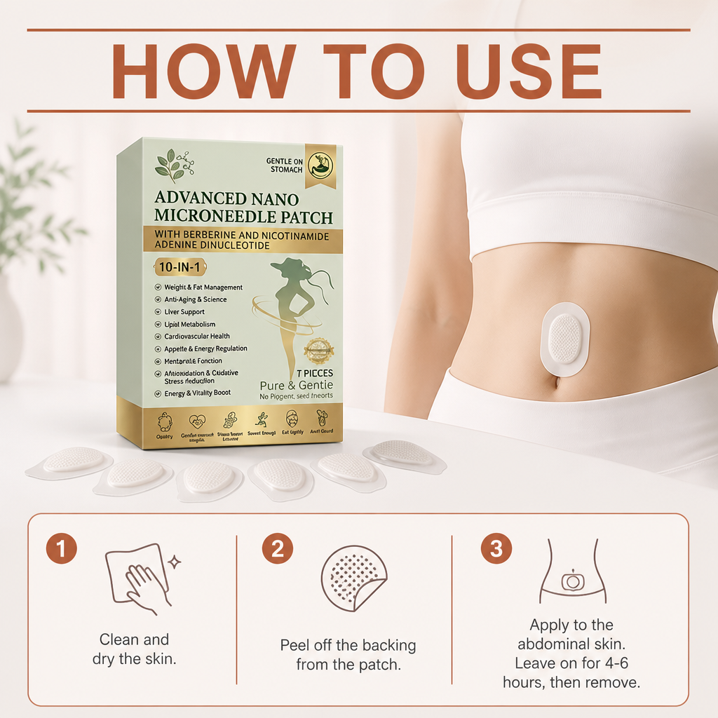 Herbal Slimming Body Patch – Comfortable Daily Support for Wellness Goals