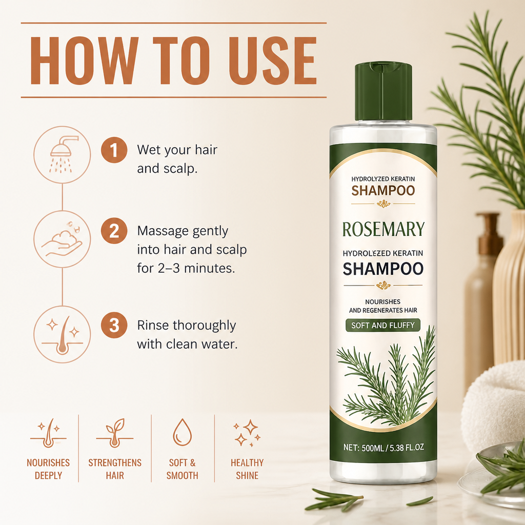 Rosemary Keratin Hair Mask – Nourishing Repair Care For Smooth Hair