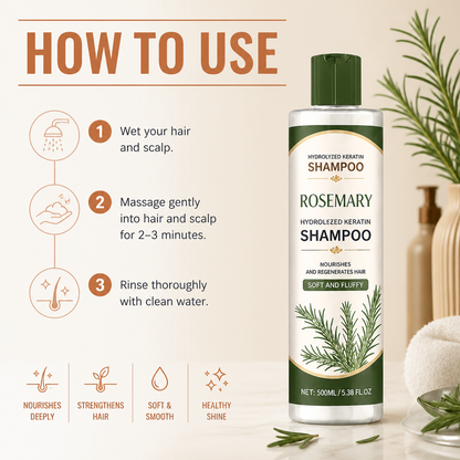 Rosemary Keratin Hair Mask – Nourishing Repair Care For Smooth Hair