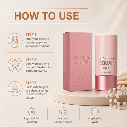 Tinted Serum – Lightweight Coverage For A Smooth Natural Glow