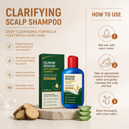 Clarifying Scalp Shampoo – Deep Cleansing Formula for Fresh Hair Care