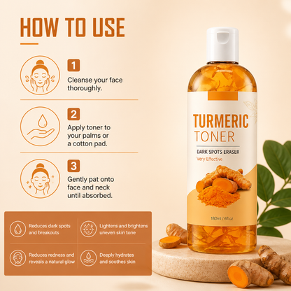 Turmeric Toner – Refreshes Skin for a Brighter, More Even-Looking Complexion