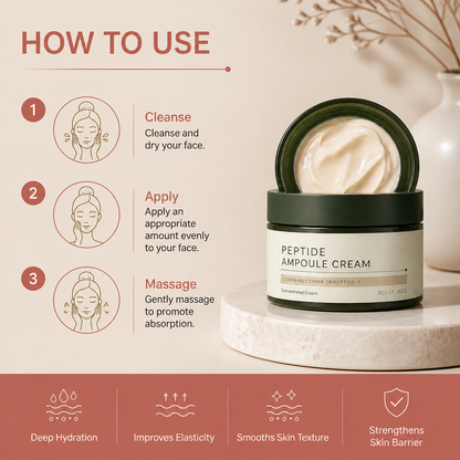 Copper Peptide Face Cream – Deep Hydration & Skin-Firming Care