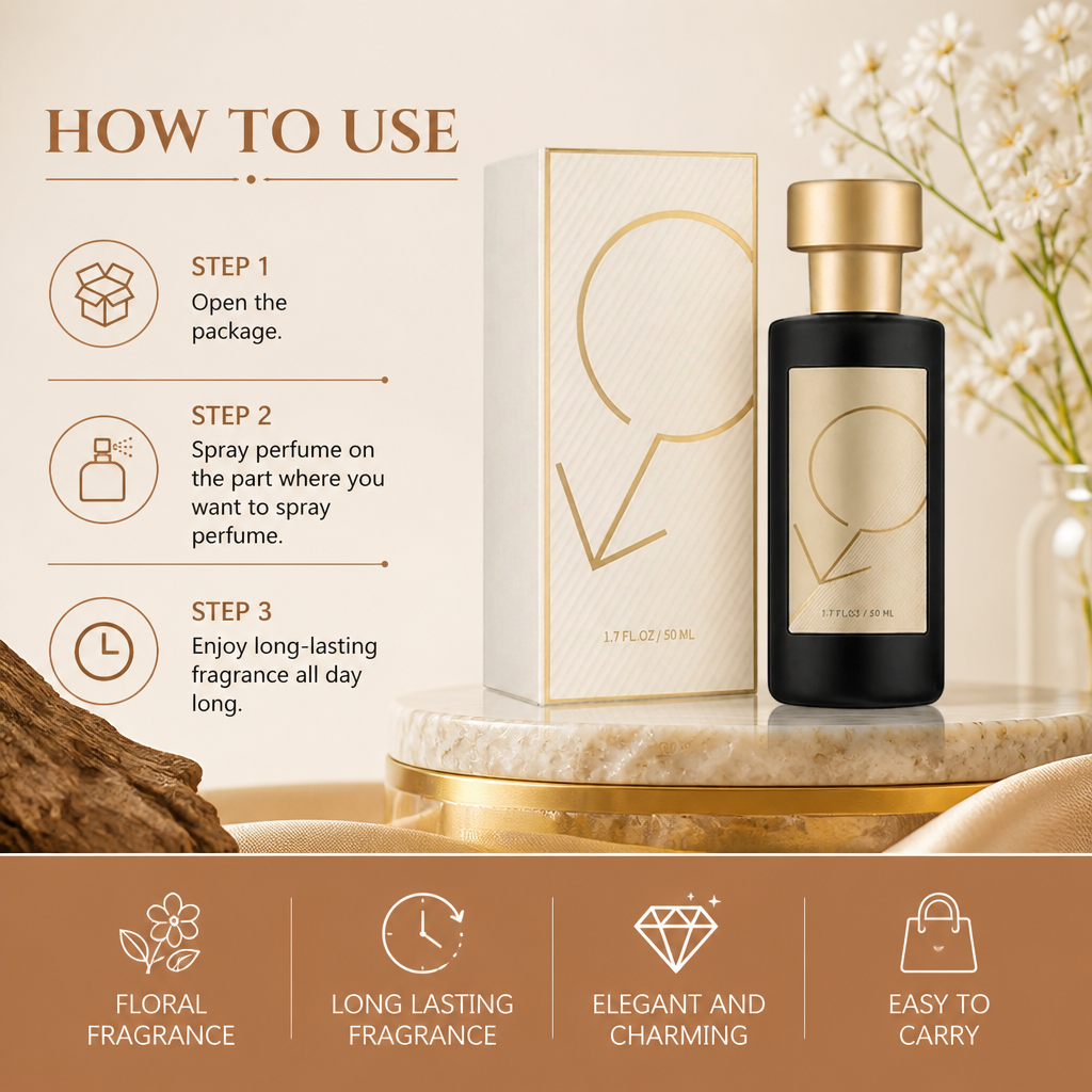 Luxury Floral Woody Perfume – Elegant Long-Lasting Scent Experience