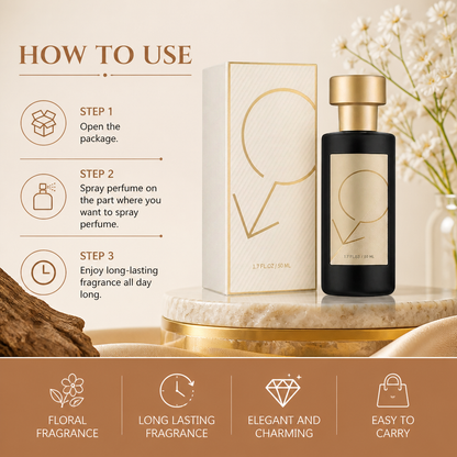 Luxury Floral Woody Perfume – Elegant Long-Lasting Scent Experience