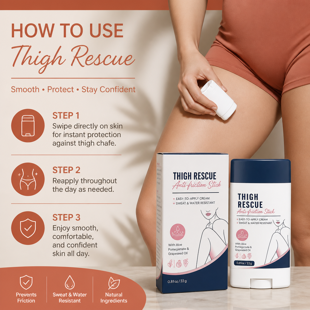 Anti-Chafe Body Stick – Long-Lasting Comfort for Smooth, Protected Skin