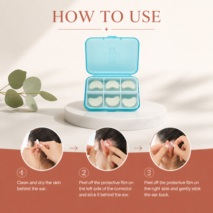 Invisible Ear Lift Corrector – Comfortable Silicone Face Contouring Support