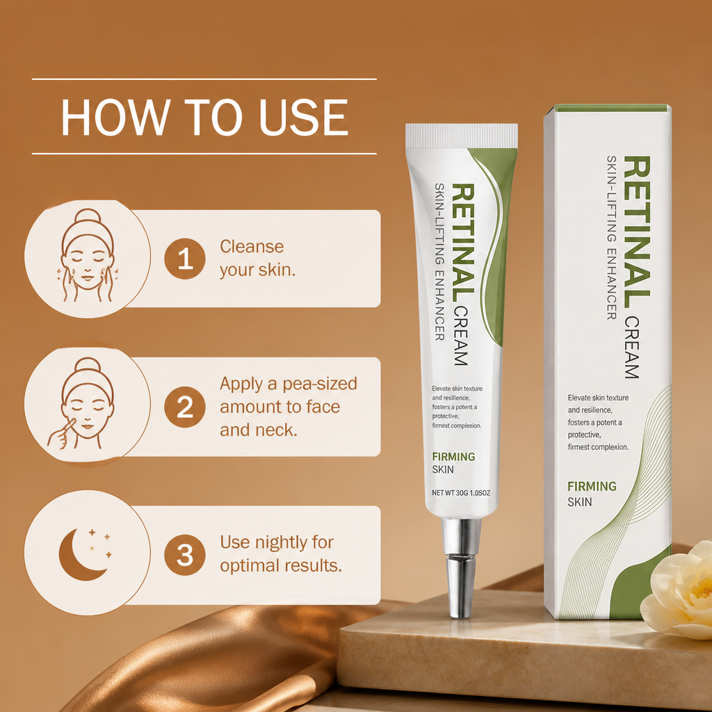 Retinal Night Cream – Smooths & Hydrates for Firmer-Looking Skin