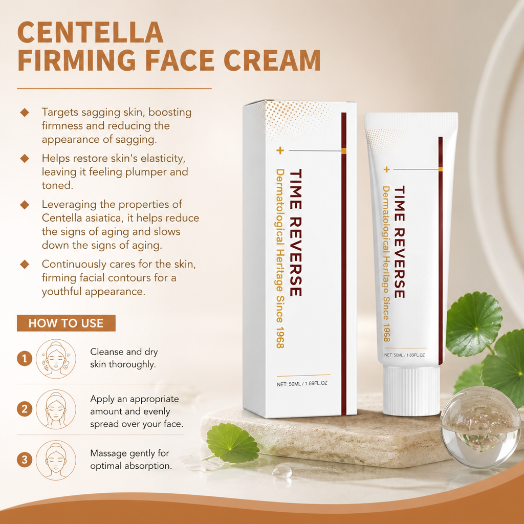 Centella Firming Face Cream – Hydrating Formula for Smoother-Looking Skin