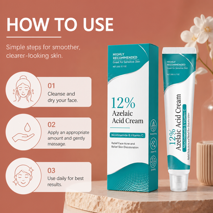 Azelaic Acid Cream – Lightweight Hydrating Formula for Smooth-Looking Skin